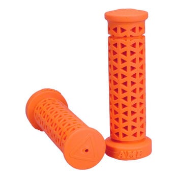 A'ME A'ME Zone bicycle BMX MTB flangeless grips (SOFT) - FLUORESCENT ORANGE
