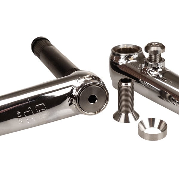 Porkchop BMX Titanium Crank Spindle Bolt / Washer Kit for NEW GT CR-MO Power Series Crankset (SILVER)