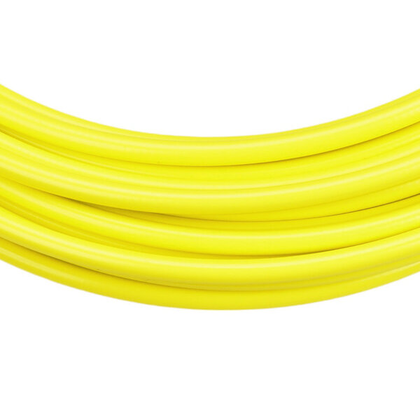 Porkchop BMX Lined Bicycle Brake Cable Housing 5mm - LEMON YELLOW (PER FOOT)