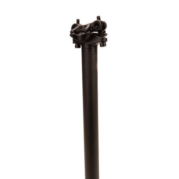 Porkchop BMX Micro adjust aluminum alloy bicycle seat post 25.4mm x 320mm - BLACK