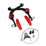 Dia-Compe Dia-Compe AD-996 (aka Diatech Hombre) BMX U-brake brake caliper – BLACK/RED Limited Edition