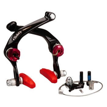 Dia-Compe Dia-Compe AD-996 (aka Diatech Hombre) BMX U-brake brake caliper – BLACK/RED Limited Edition