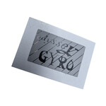 Odyssey Odyssey 1st gen gyro cable decal (EACH) - GREY on CHROME