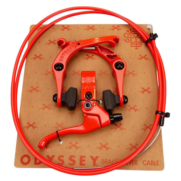 Odyssey Odyssey - Springfield - U-Brake, Cable, and Lever Brakeset (REAR) FIRE ENGINE RED