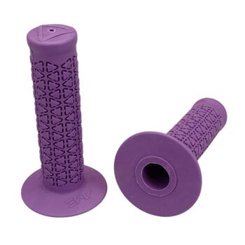 A'ME AME old school BMX bicycle grips - ROUNDS for 1987 Performer/Pro Compe - MAGENTA PURPLE