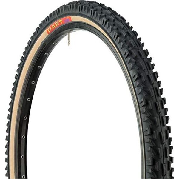 Panaracer Panaracer 26" X 2.1" DART folding old school MTB (front) tire - Tan Skinwall
