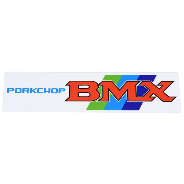 Porkchop BMX Porkchop BMX "Porkano" decal sticker 5" x 1 1/2"