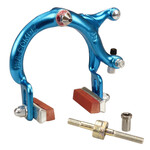 Dia-Compe Dia-Compe FS880 FRONT (POTTS MOD ONLY) freestyle brake caliper - (DARK) BRIGHT DIP BLUE