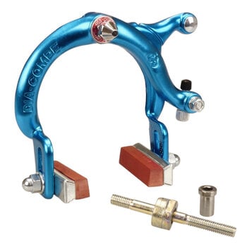 Dia-Compe Dia-Compe FS880 FRONT (POTTS MOD ONLY) freestyle brake caliper - (DARK) BRIGHT DIP BLUE
