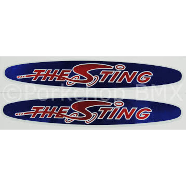 Schwinn 1979-82 Schwinn Sting frame downtube decals (PAIR)