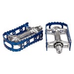 MKS MKS reissued BM-7 BMX bicycle pedals  - 9/16" - DARK BLUE
