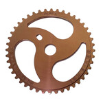 S&M S&M Chain Saw BMX sprocket chainwheel 44T DARK ROAST BROWN