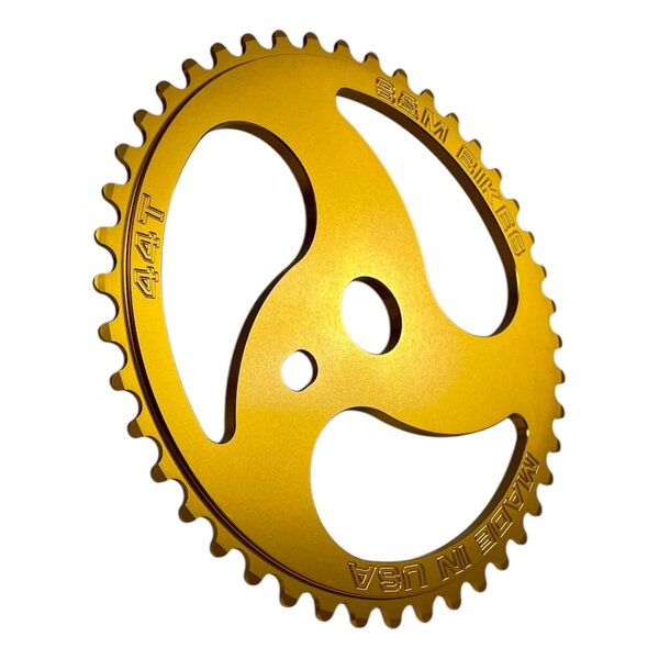 S&M S&M Chain Saw BMX sprocket chainwheel 44T BRIGHT GOLD