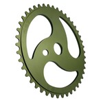 S&M S&M Chain Saw BMX sprocket chainwheel 44T OLIVE DRAB GREEN