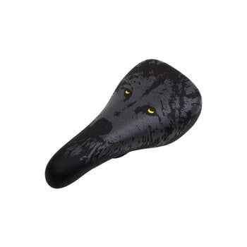 Odyssey Odyssey Mike Aitken Nightwolf railed BMX seat saddle, 8mm CR-MO rails DARK GREY