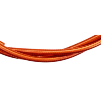 Porkchop BMX Lined Bicycle Brake Cable Housing 5mm - CLEAR RED (PER FOOT)