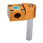 Nitto Nitto MX-2 old school reissue 21.1mm quill BMX bicycle stem - GOLD