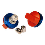 Kool Stop KOOL STOP old school BMX finned bicycle brake pads BLUE SALMON