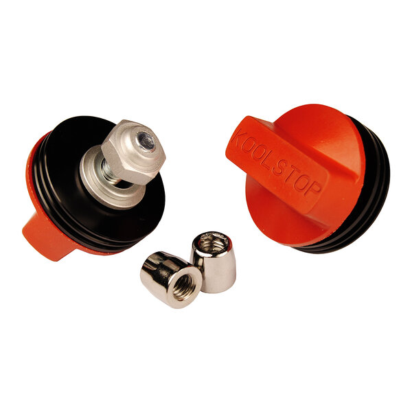 Kool Stop KOOL STOP old school BMX finned bicycle brake pads BLACK SALMON