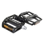 Free Agent Free Agent 9/16" SEALED aluminum platform BMX bicycle pedals w/ CR-MO axles  - BLACK