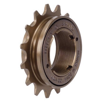 Dicta 15T BMX Bicycle Freewheel 1/2" X 3/32"- BROWN