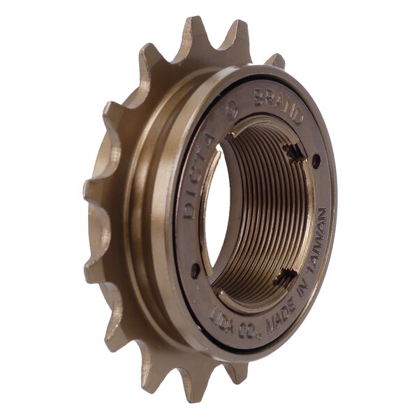Dicta 15T BMX Bicycle Freewheel 1/2" X 3/32"- BROWN