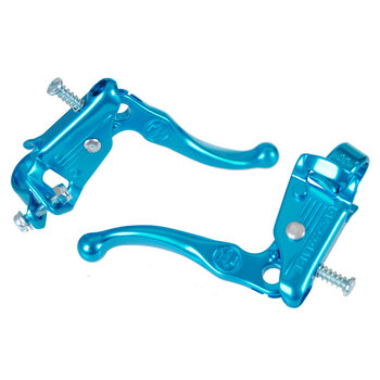 Dia-Compe Dia-Compe Tech 3 BMX bicycle brake levers lever set BRIGHT DIP BLUE