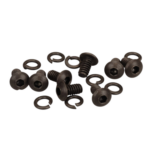 Porkchop BMX Hutch JP Crupi BMX Pedal Cage Bolt Set (8 bolts) - BLACK