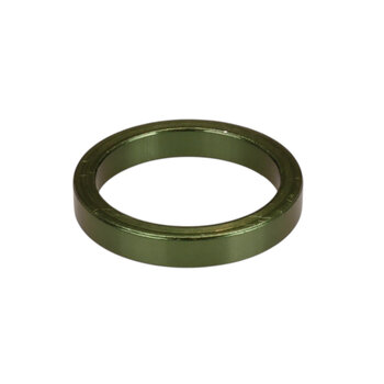Porkchop BMX 1" headset spacer 5mm thick for old school BMX, MINI, or Road bicycle - GREEN ANODIZED