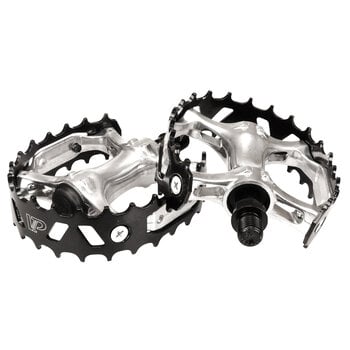 VP Components (Victor) VP-747 3rd gen bear trap XC-II BMX alloy pedals - 1/2" - BLACK