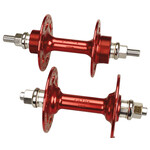 Suzue 36H 3/8" axle flip flop sealed bearing single speed BMX bicycle hubset RED