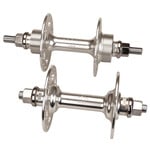 Suzue 36H 3/8" axle flip flop sealed bearing single speed BMX bicycle hubset SILVER