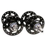 Suzue 36H 3/8" axle flip flop sealed bearing single speed BMX bicycle hubset BLACK