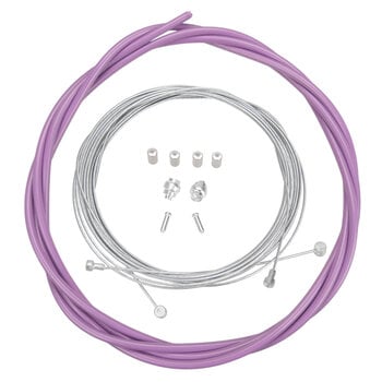 Porkchop BMX Bicycle Brake Cable Kit for Drop Bar Road - MEDIUM PURPLE