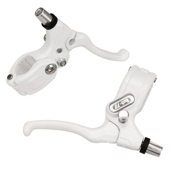 Dia-Compe Dia-Compe Tech 77 LOCKING BMX freestyle brake levers lever set - WHITE