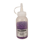 Dia-Compe Dia-Compe brake cable end crimps tips - DARK PURPLE - BOTTLE OF 500