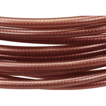 Porkchop BMX Lined Bicycle Brake Cable Housing 5mm - CLEAR PINK (PER FOOT)