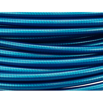 Porkchop BMX Lined Bicycle Brake Cable Housing 5mm - CLEAR BLUE (PER FOOT)