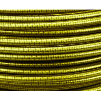 Porkchop BMX Lined Bicycle Brake Cable Housing 5mm - CLEAR YELLOW (PER FOOT)