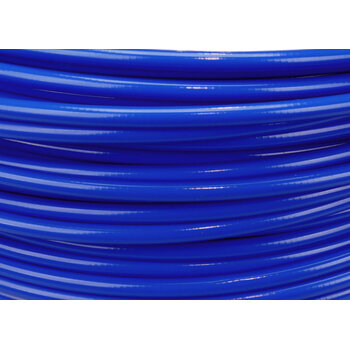 Porkchop BMX Lined Bicycle Brake Cable Housing 5mm - BLUE (PER FOOT)