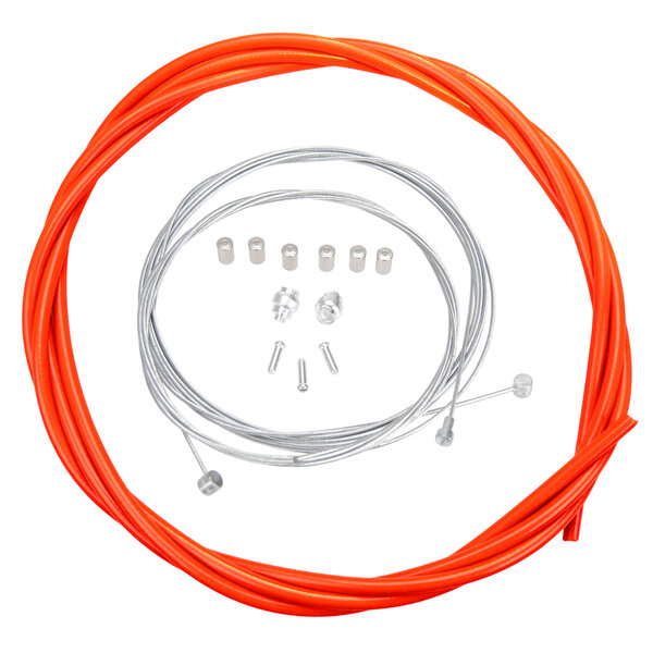 Porkchop BMX ACS Rotor Freestyle Bicycle Brake Cable Kit for BMX/MTB - RED