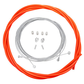 Porkchop BMX Bicycle Brake Cable Kit for Drop Bar Road - RED