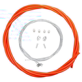 Porkchop BMX Premium Bicycle Brake Cable Kit for BMX/MTB - RED