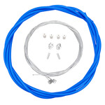 Porkchop BMX Basic Bicycle Brake Cable Kit for BMX/MTB - BLUE