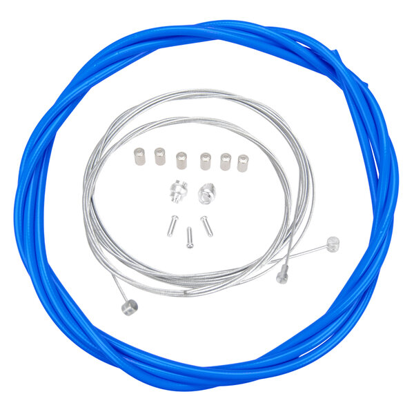 Porkchop BMX ACS Rotor Freestyle Bicycle Brake Cable Kit for BMX/MTB - BLUE