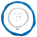 Porkchop BMX Premium Bicycle Brake Cable Kit  for BMX/MTB - CLEAR BLUE