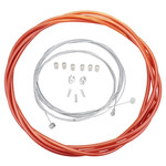 Porkchop BMX ACS Rotor Freestyle Bicycle Brake Cable Kit for BMX/MTB - CLEAR PINK