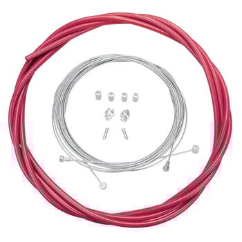 Porkchop BMX Bicycle Brake Cable Kit for Drop Bar Road - BERRY PINK