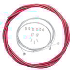 Porkchop BMX ACS Rotor Freestyle Bicycle Brake Cable Kit for BMX/MTB - BERRY PINK