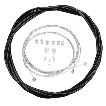 Porkchop BMX ACS Rotor Freestyle Bicycle Brake Cable Kit for BMX/MTB - BLACK